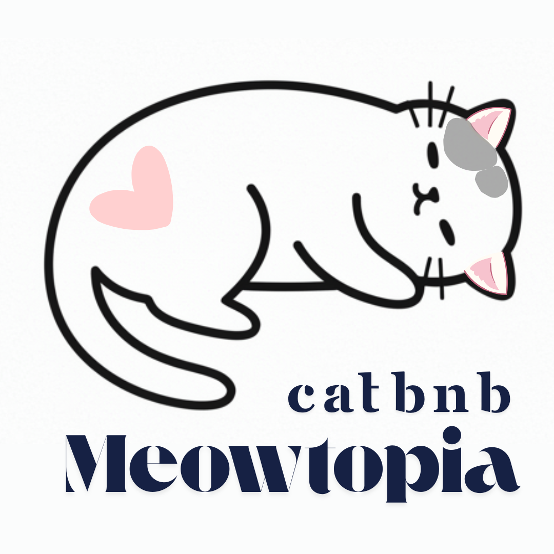 CatBNB Meowtopia cat hotel hero